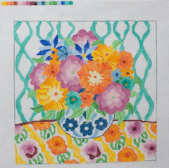 Jean Smith Designs Matisse's Table #11 Needlepoint Canvas