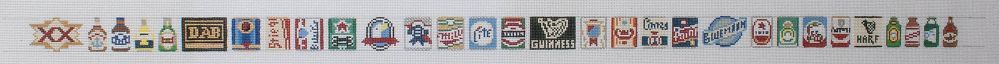 Susan Roberts EP Arts Beer Belt Needlepoint Canvas