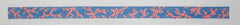 Kate Dickerson Needlepoint Collections Sunglass Strap Red Coral on Navy Needlepoint Canvas