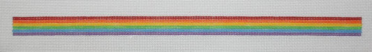 Kate Dickerson Needlepoint Collections Sunglass Strap Rainbow Stripes Needlepoint Canvas
