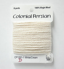 Colonial Needle Co Colonial Persian - 1261 White/Cream