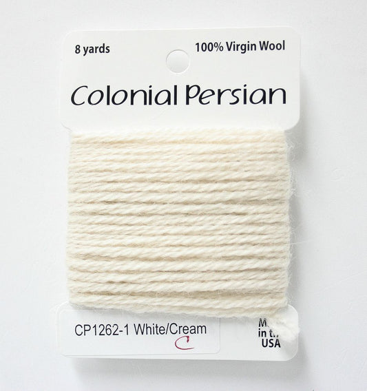 Colonial Needle Co Colonial Persian - 1262 White/Cream