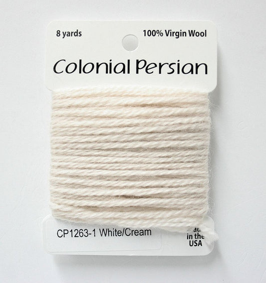 Colonial Needle Co Colonial Persian - 1263 White/Cream