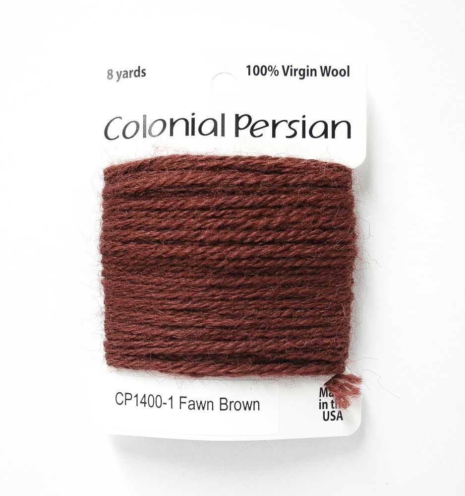 Colonial Needle Co Colonial Persian - 1400 Fawn Brown