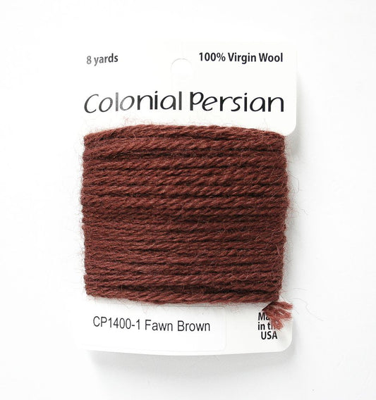 Colonial Needle Co Colonial Persian - 1400 Fawn Brown