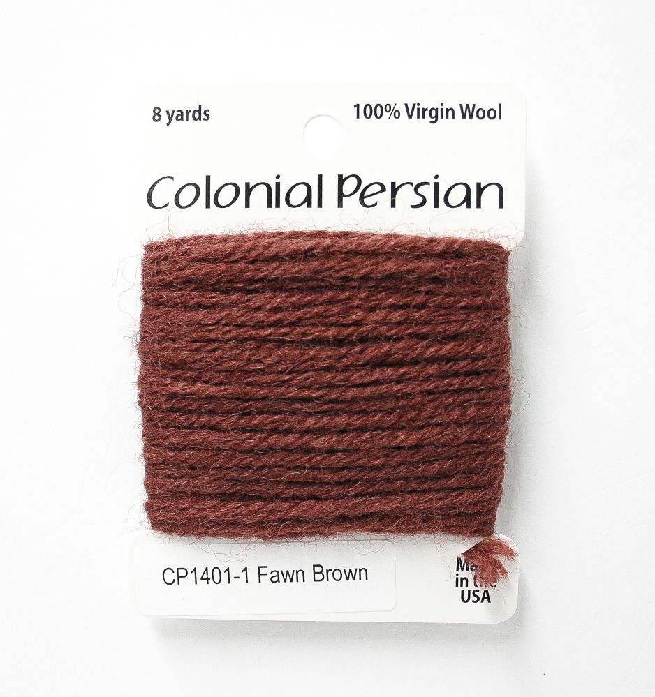 Colonial Needle Co Colonial Persian - 1401 Fawn Brown