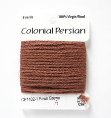 Colonial Needle Co Colonial Persian - 1402 Fawn Brown