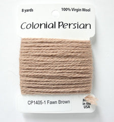 Colonial Needle Co Colonial Persian - 1405 Fawn Brown