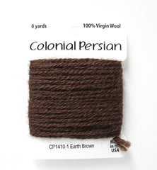 Colonial Needle Co Colonial Persian - 1410 Earth Brown