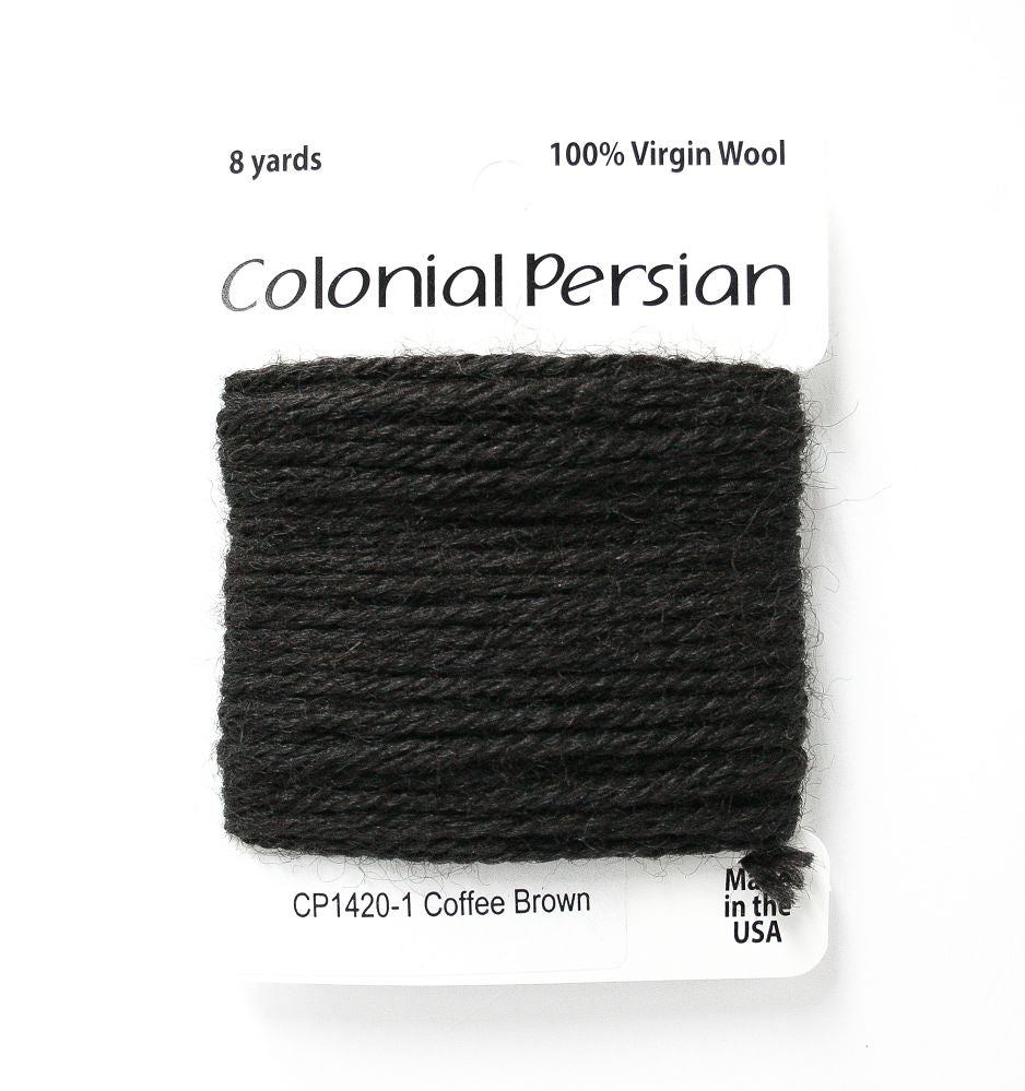 Colonial Needle Co Colonial Persian - 1420 Coffee Brown