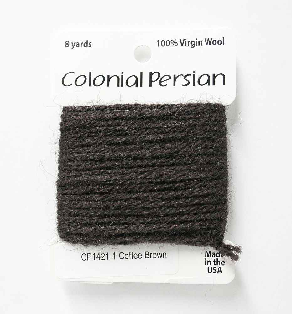 Colonial Needle Co Colonial Persian - 1421 Coffee Brown