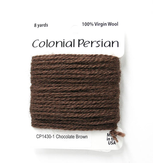 Colonial Needle Co Colonial Persian - 1430 Chocolate Brown