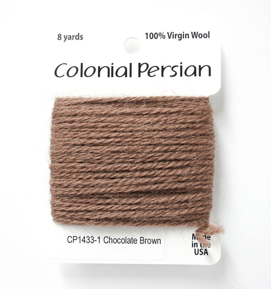 Colonial Needle Co Colonial Persian - 1433 Chocolate Brown