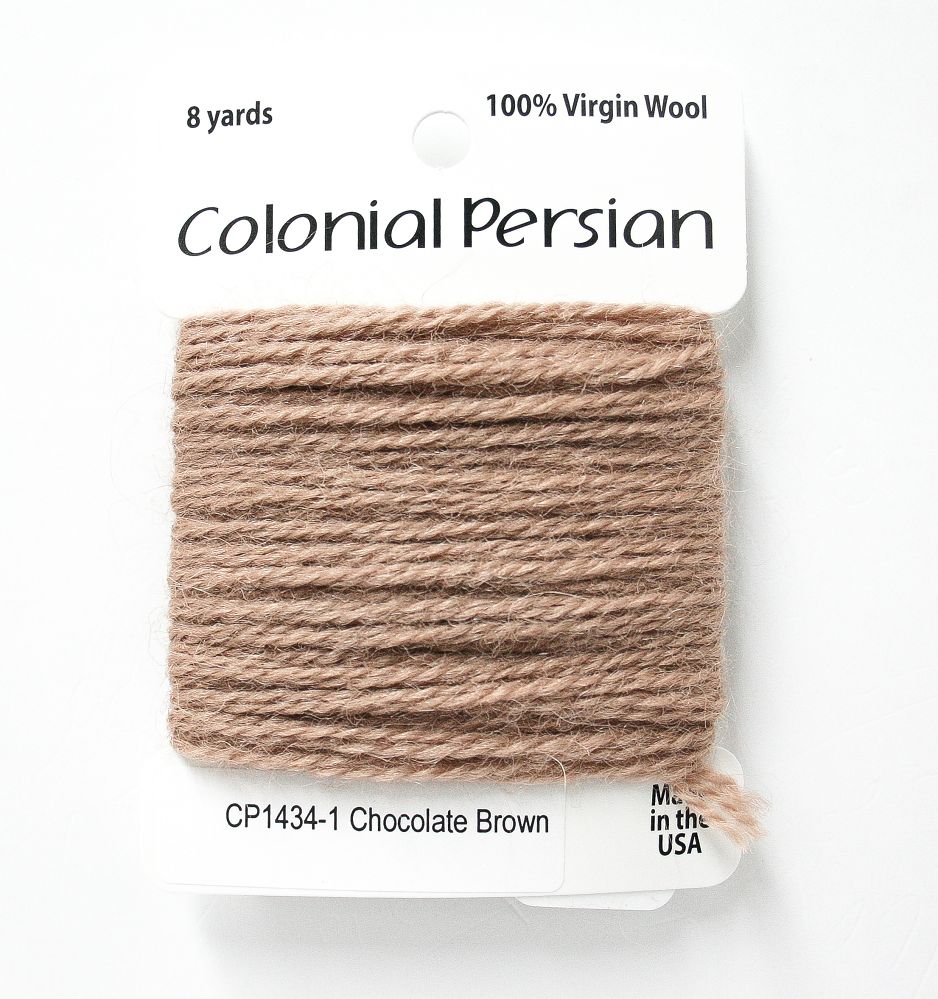 Colonial Needle Co Colonial Persian - 1434 Chocolate Brown