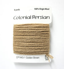 Colonial Needle Co Colonial Persian - 1443 Golden Brown