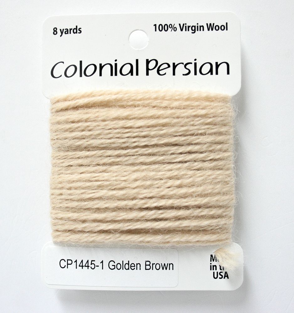 Colonial Needle Co Colonial Persian - 1445 Golden Brown