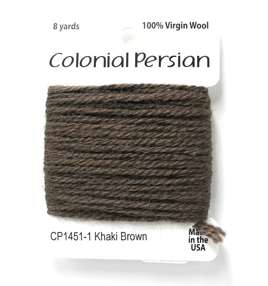 Colonial Needle Co Colonial Persian - 1451 Khaki Brown