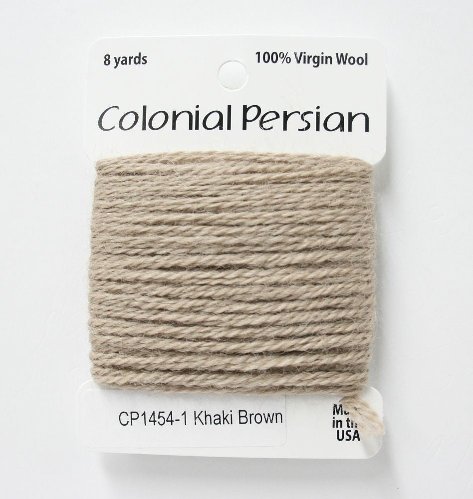 Colonial Needle Co Colonial Persian - 1454 Khaki Brown