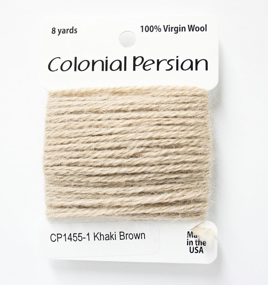 Colonial Needle Co Colonial Persian - 1455 Khaki Brown