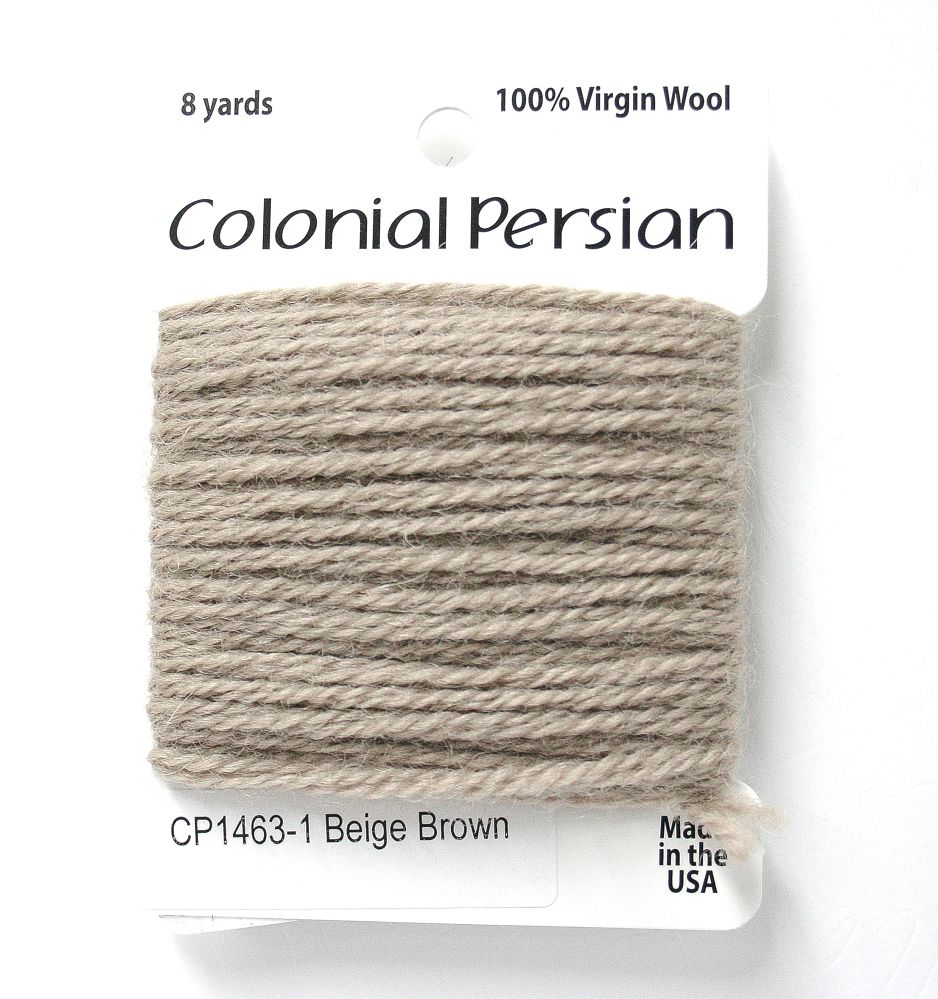 Colonial Needle Co Colonial Persian - 1463 Beige Brown