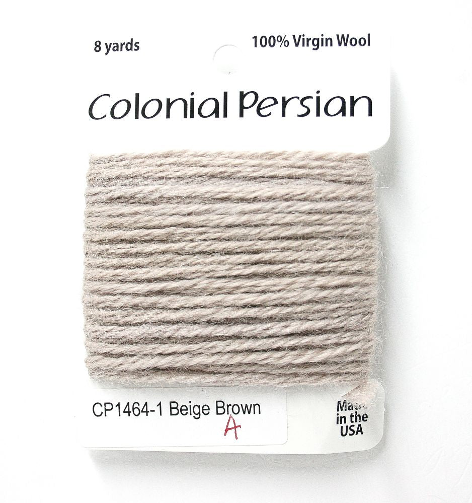 Colonial Needle Co Colonial Persian - 1464 Beige Brown