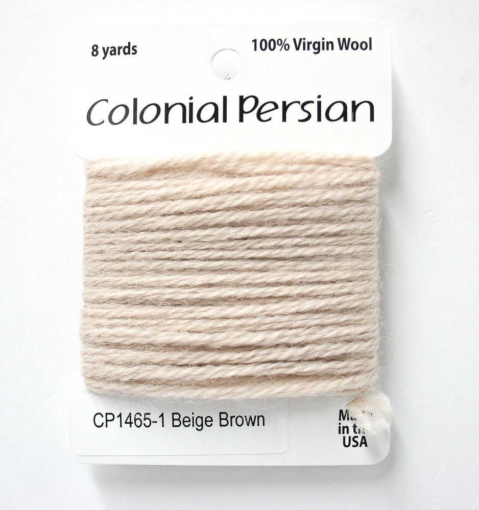 Colonial Needle Co Colonial Persian - 1465 Beige Brown