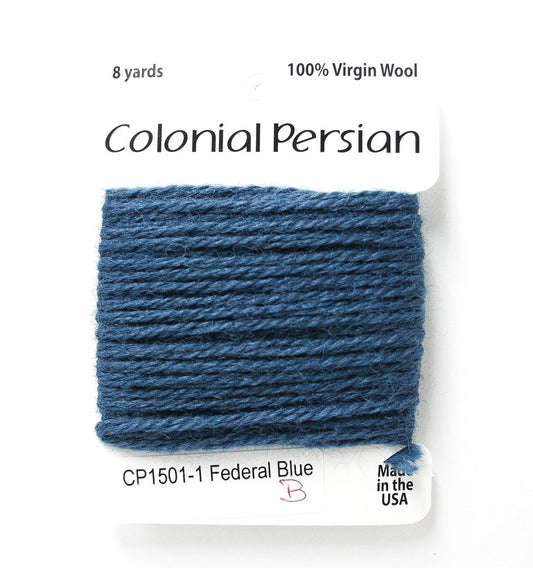 Colonial Needle Co Colonial Persian - 1501 Federal Blue