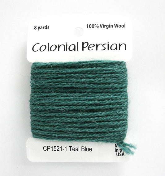 Colonial Needle Co Colonial Persian - 1521 Teal Blue