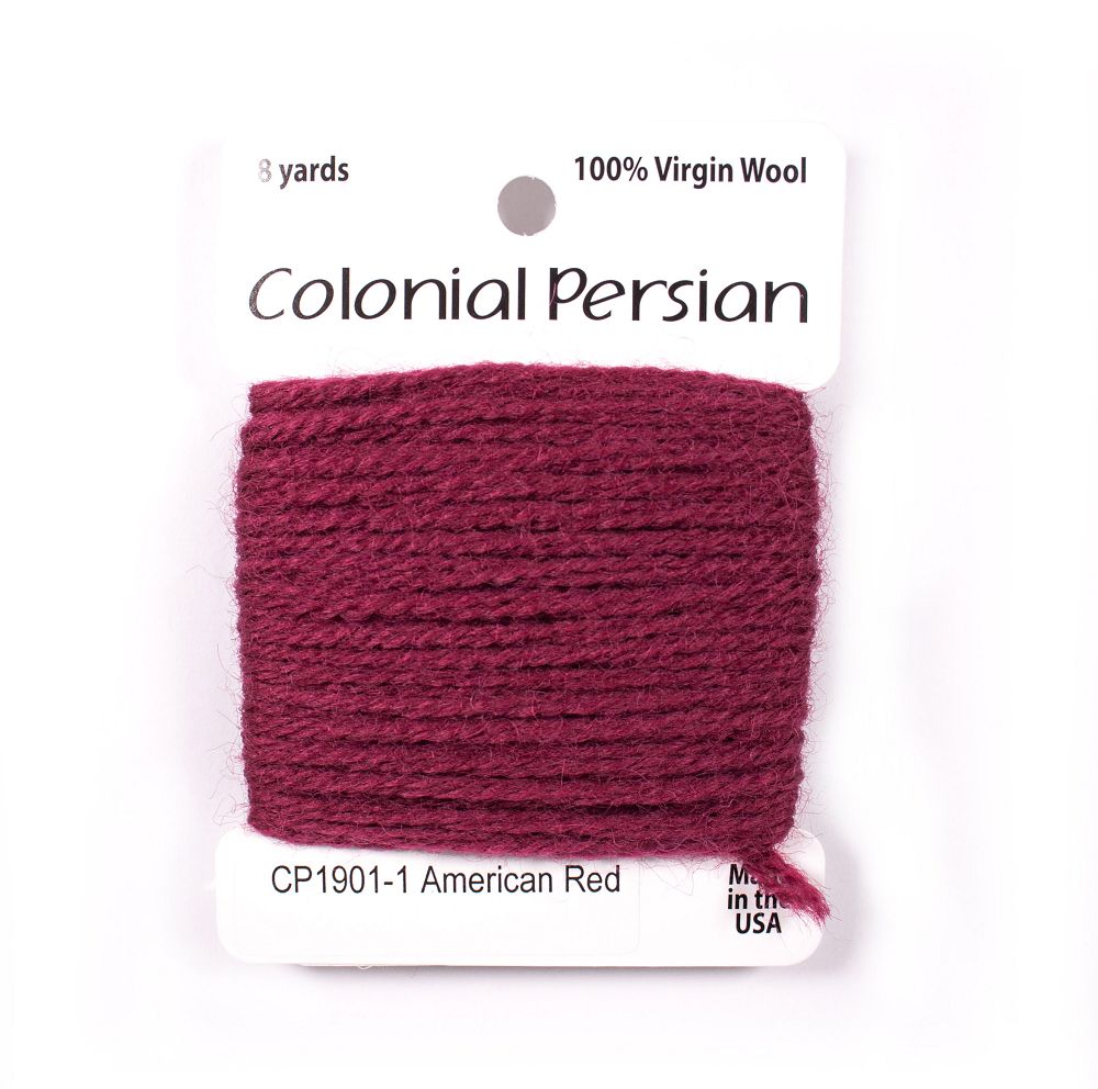 Colonial Needle Co Colonial Persian - 1901 American Red