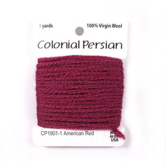 Colonial Needle Co Colonial Persian - 1901 American Red