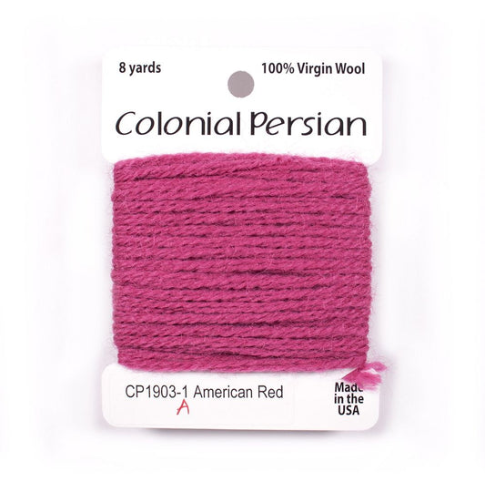 Colonial Needle Co Colonial Persian - 1903 American Red