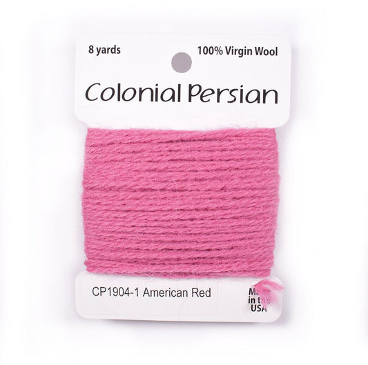 Colonial Needle Co Colonial Persian - 1904 American Red