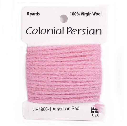 Colonial Needle Co Colonial Persian - 1906 American Red