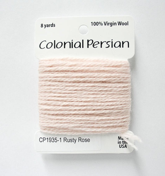 Colonial Needle Co Colonial Persian - 1935 Rusty Rose