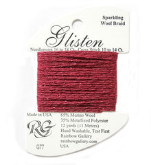 Rainbow Gallery Glisten - 077 Cranberry Splash
