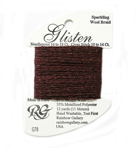 Rainbow Gallery Glisten - 078 Deep Merlot