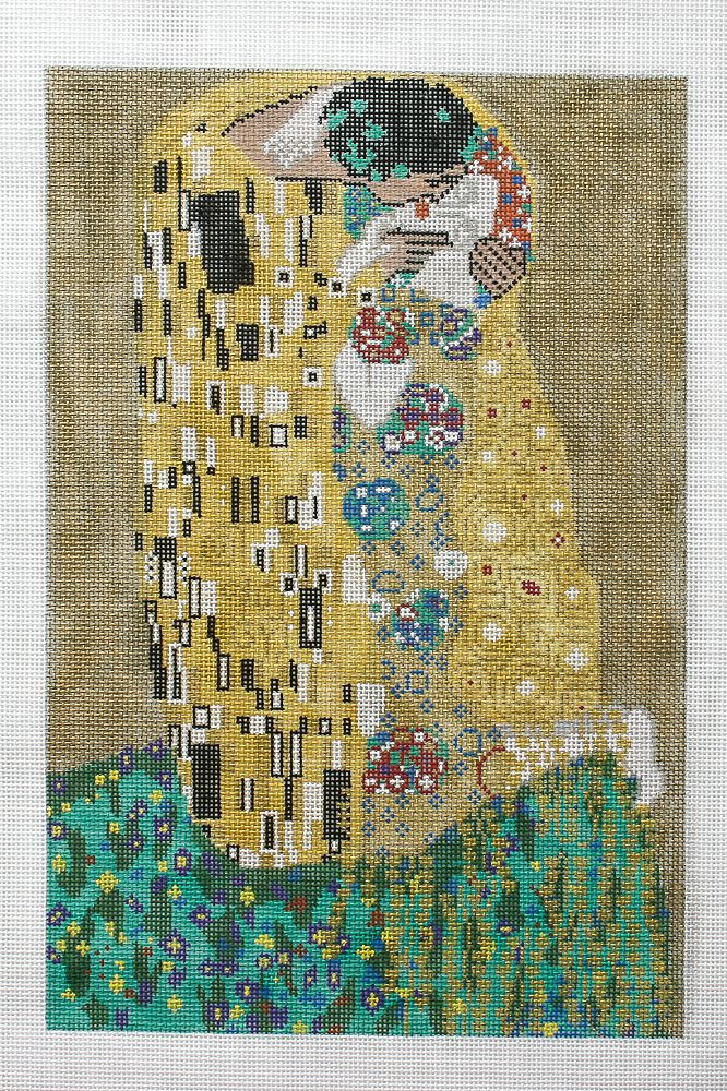 Changing Woman Designs Klimt The Kiss Needlepoint Canvas