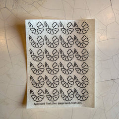 Approved Textiles Shrimpshiko Mending and Embroidery Transfer