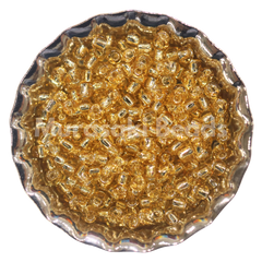 Murasaki Glass Seed Beads Size 11 - 3 Light Topaz Luster