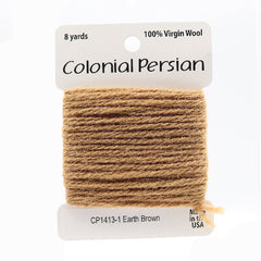 Colonial Needle Co Colonial Persian - 1411 Earth Brown