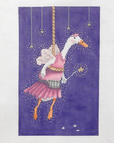 CBK Needlepoint Collections Fairy Goose Needlepoint Canvas
