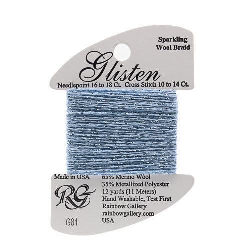 Rainbow Gallery Glisten - 081 Powder Blue