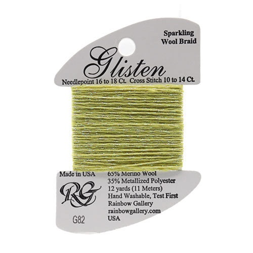 Rainbow Gallery Glisten - 082 Lemon Grass