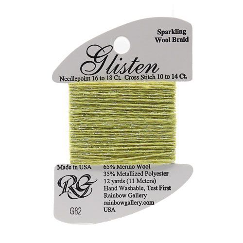 Rainbow Gallery Glisten - 082 Lemon Grass