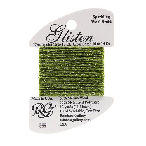 Rainbow Gallery Glisten - 089 Green Olive