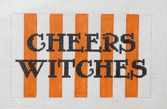 The Meredith Collection Cheers Witches Needlepoint Canvas