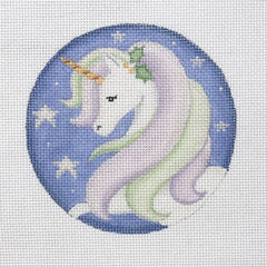 Rebecca Wood Designs The Unicorn Needlepoint Canvas - 18M