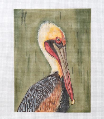 The Collection Designs Pelican Needlepoint Canvas