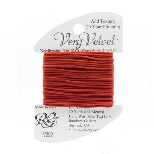 Rainbow Gallery Very Velvet - 292 Paprika