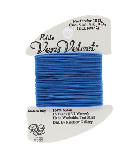 Rainbow Gallery Petite Very Velvet - 688 Blue Oasis